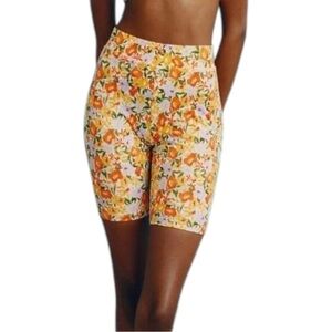 Zara Floral High-Rise Biker Shorts – Summer Trend Print 🌼
